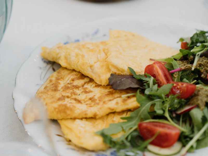 Omelette forestière.