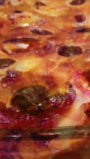 Flan aux prunes allégé en&nbsp;sucre.